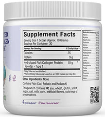 Maxi Health collagen powder scoop measures daily serving for easy use