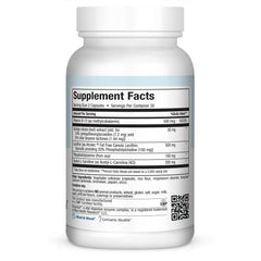 Close-up of FocusMax Two capsules highlighting vegan daily brain support
