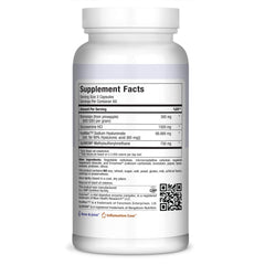 Maxi Health Glucosamine Complex capsules close-up supporting comfortable movement.