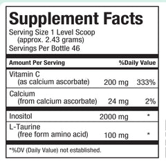 Close-up of powder scoop for daily Maxi Health ITC use.