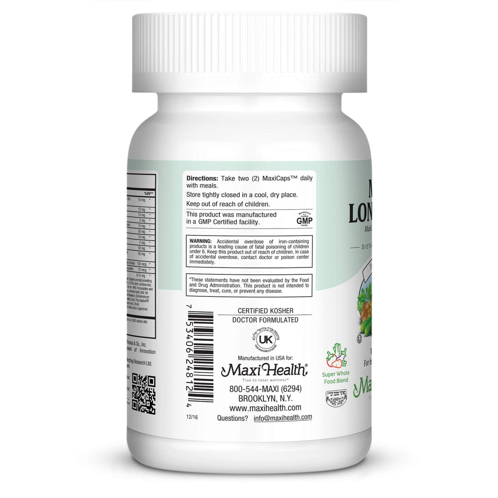Packaging emphasizes non-GMO, gluten-free, clean ingredients in USA-made facility.