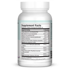 Close-up of Maxi Health mood-support capsules in a pack.