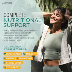 Maxi Health Multivitamin vitamin and mineral blend with probiotics