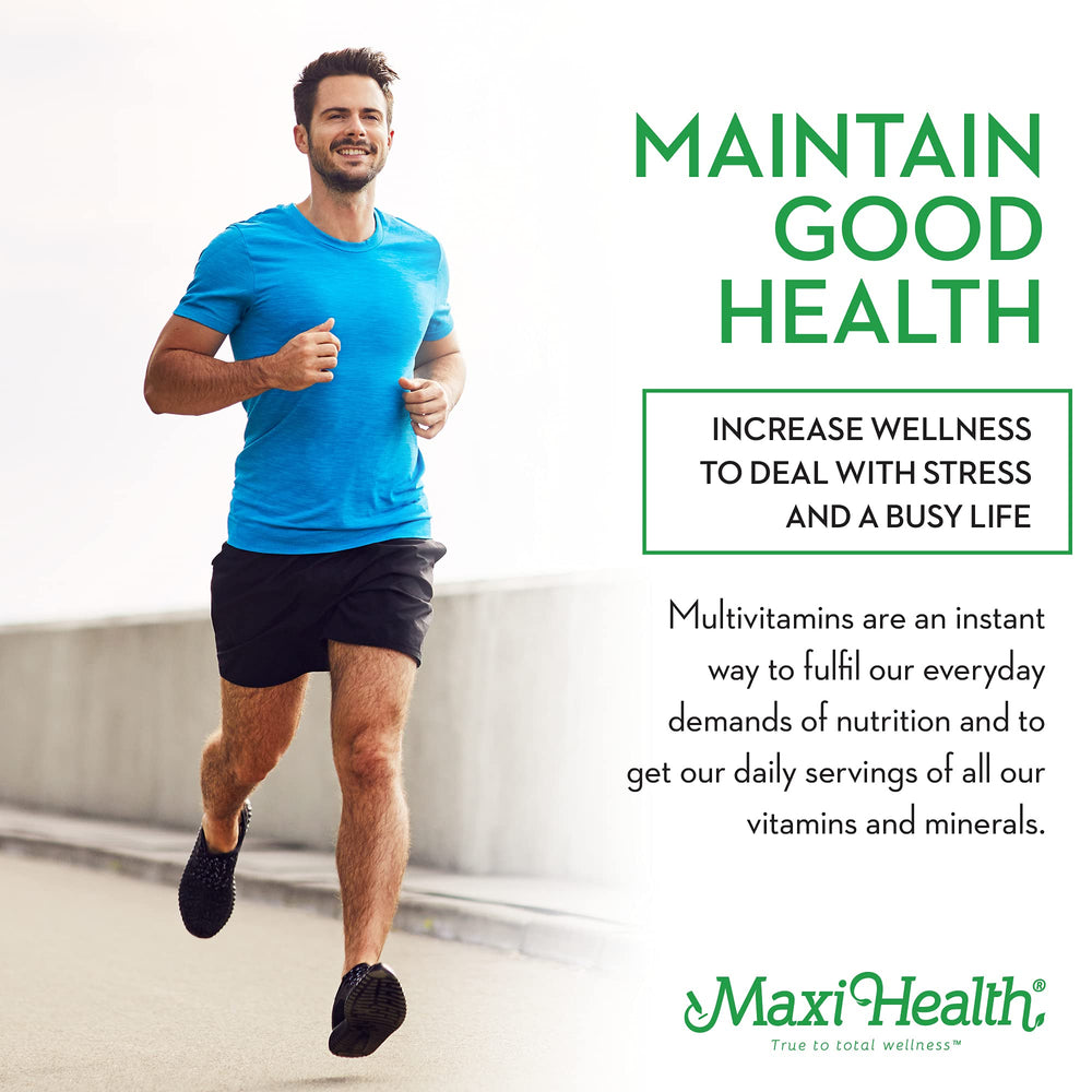 Two capsules daily with meals pictured for proper use.