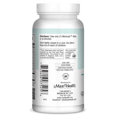 Label of Maxi Health Stress Relief highlighting vegan and kosher features