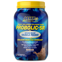 Maximum Human Performance PROBOLIC-SR bottle for easy daily protein supplementation