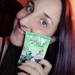 Maximum Slim Original Green Coffee label closeup highlighting natural extracts.