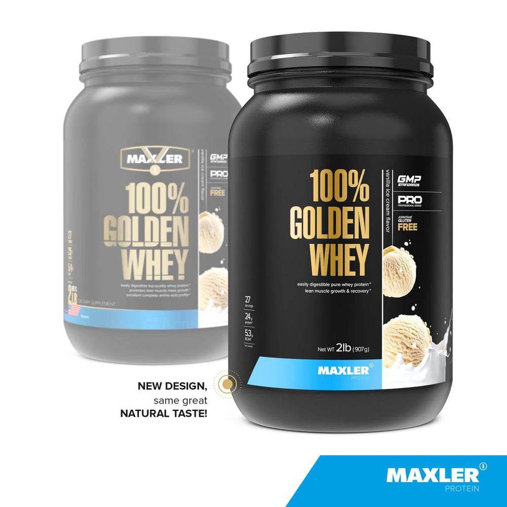 Maxler whey protein blend close-up—concentrate, isolate and hydrolysate for fast absorption.