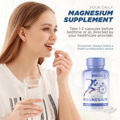 MAXLIFE NATURALS BioMag 5 illustration of five magnesium forms for comprehensive support