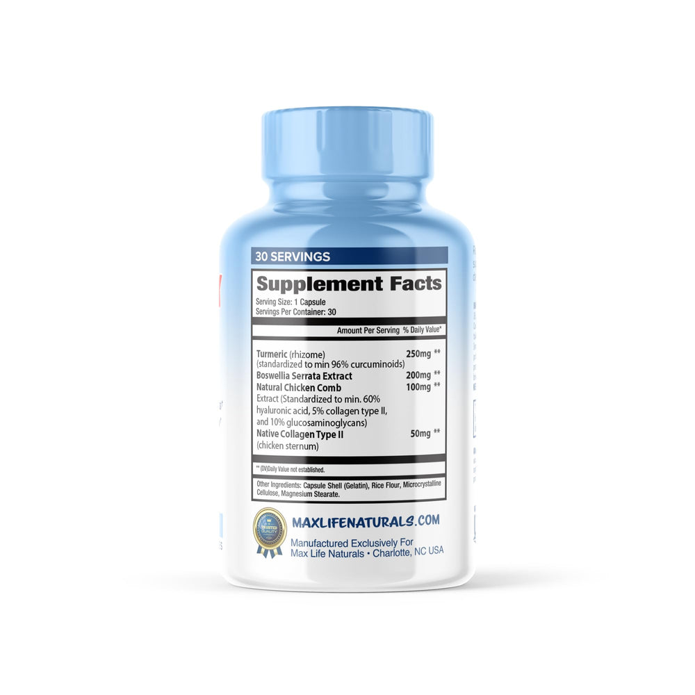 MAXLIFE NATURALS ArthroFlex Advanced lifestyle shot hints at active living.