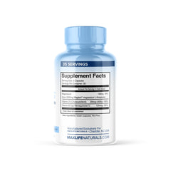 Brain-friendly Magtein graphic illustrating potential cognitive support from MaxLife Naturals.