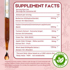 MaxuraFit ingredients illustration highlights Berberine, Cinnamon, and natural plant-based benefits.