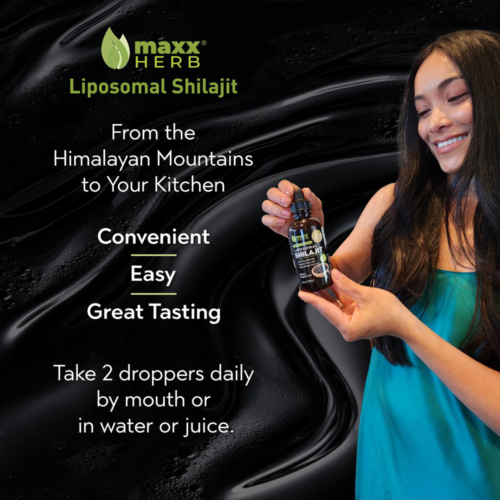 Mineral-rich Maxx Herb Shilajit shows 85+ minerals for formulation depth