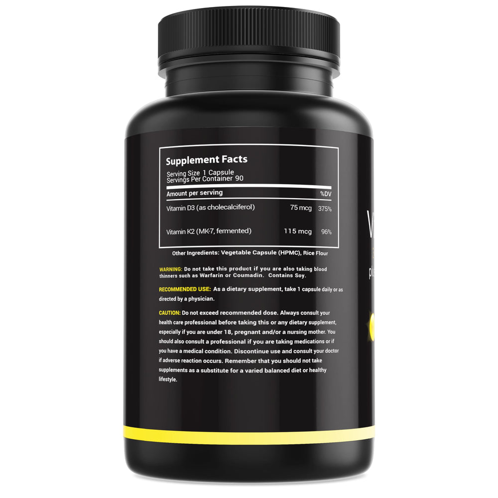 MaxX Labs vitamin label detail highlights gluten-free, vegan, and non-GMO ingredients