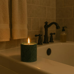 MAYROOM 40+ hour soy wax burn for extended fragrance in any space.