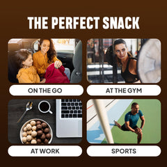 MCCAFFREY PROTEIN BITES high-fiber flaxseed: supports fullness during activities