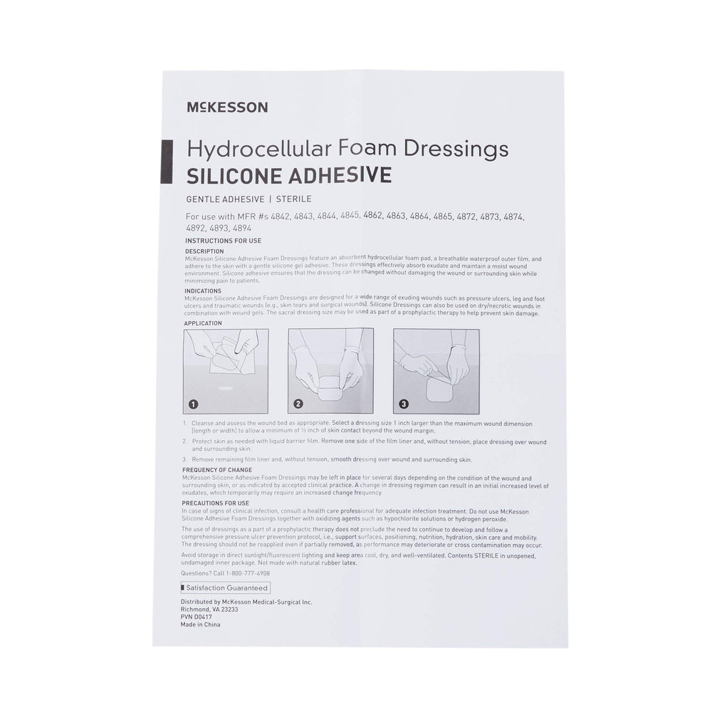 10-count pack offers convenient supply of McKesson dressings.