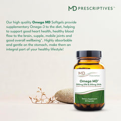 MD Prescriptives Omega MD no fishy smell promotes comfortable use.