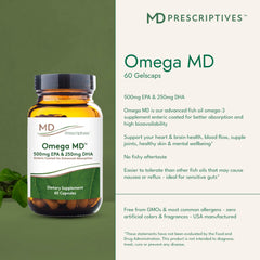 MD Prescriptives Omega MD sealed packaging preserves freshness and potency.