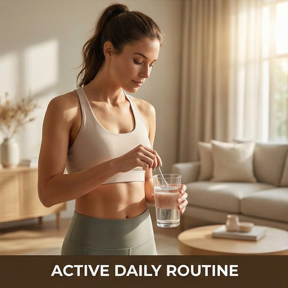 MD Wellness Dynamics collagen dissolves easily in hot or cold liquids
