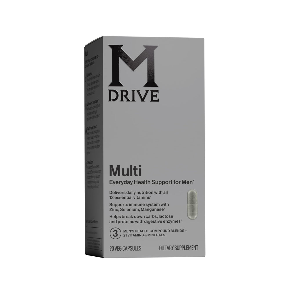 Mdrive Multivitamin for Men bottle front for daily wellness