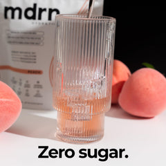 MDRN Hydration bottle on the go for travel and workouts.