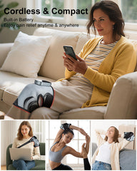 MDSTREE 3D knee massager close-up highlighting ergonomic design