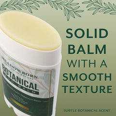 Meadowborn Bug Balm applied to wrists, ankles, and neck.