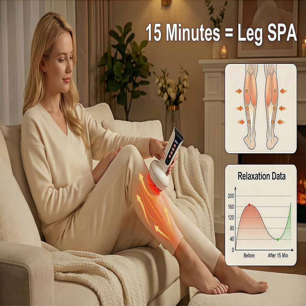 MechMaj wireless portable massager for on-the-go relief