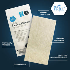 MED PRIDE pack of five dressings offers economical wound care options