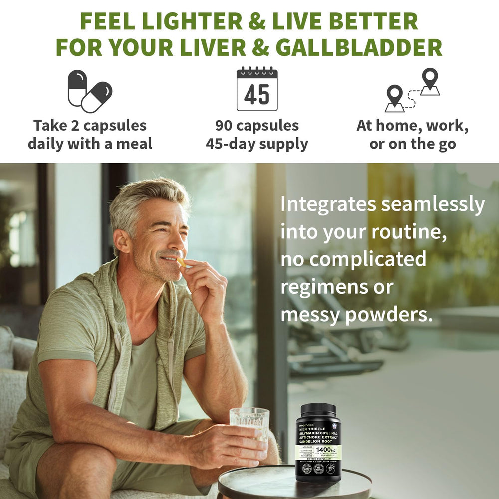 MEDCHOICE Daily two capsules for active wellness