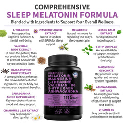 MEDCHOICE melatonin capsules being poured for an easy nightly routine