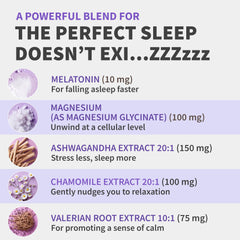 MEDCHOICE melatonin with magnesium and ashwagandha for balanced nightly calm