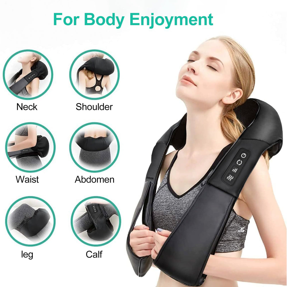 Medcursor adjustable strap supports customized massage position