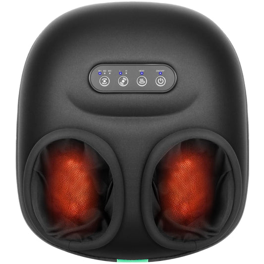 Medcursor foot massager with heat delivers soothing warmth for tired feet