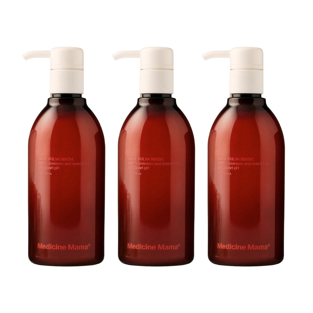 Medicine Mama's Apothecary VMAGIC Gentle Feminine Wash bottle, fragrance free and pH balanced for daily care