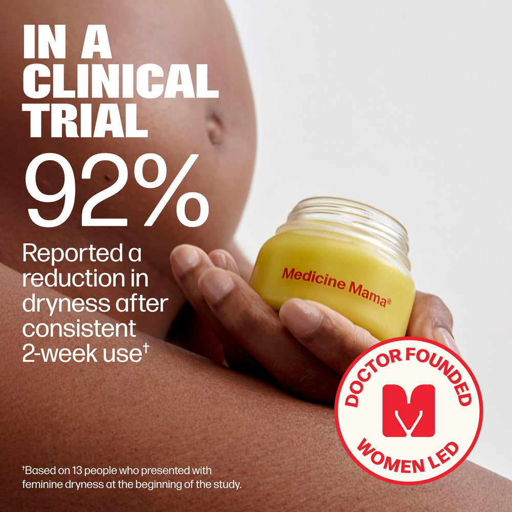 Organic formulation badge image indicating hormone-free, non-irritating care.