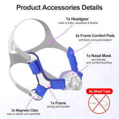 MEDICOLOR N20 durable frame provides stable, leak-free support.