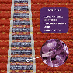 MediCrystal mat back heating zone providing balanced warmth for extended use