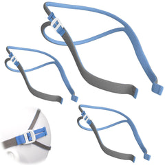 Medihealer 3 Pack CPAP headgear with latest version for secure, easy adjustment.