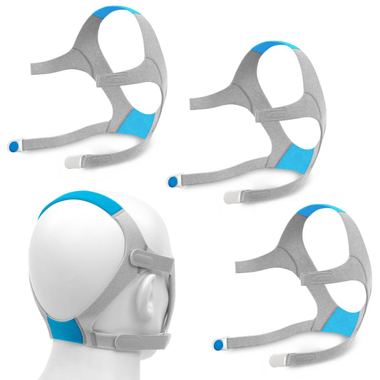 Medihealer CPAP headgear for AirFit N20 compatibility, quick secure fit for nightly use.
