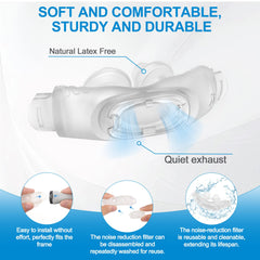 Medihealer N30i cushion with diffused vent for quiet operation