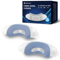 Medihealer N30i nasal cushion in soft fabric for all-season comfort.