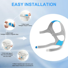 Medihealer quick-snap magnetic design simplifies setup even in the dark.