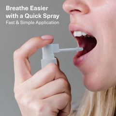 MediLisk Lung Cleansing Spray features eucalyptus, peppermint, and licorice for natural comfort.