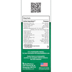 MediNatura BHI Allergy Relief tablets in packaging, non-drowsy option.