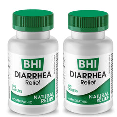 MediNatura BHI Diarrhea Relief bottle front for fast, gentle relief.