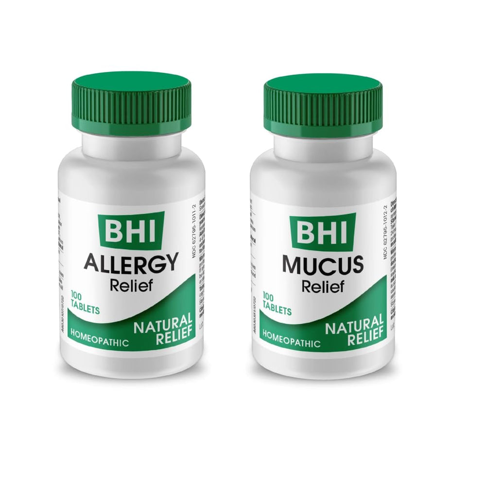 MediNatura BHI Mucus Relief tablets dissolving quickly for easy use.