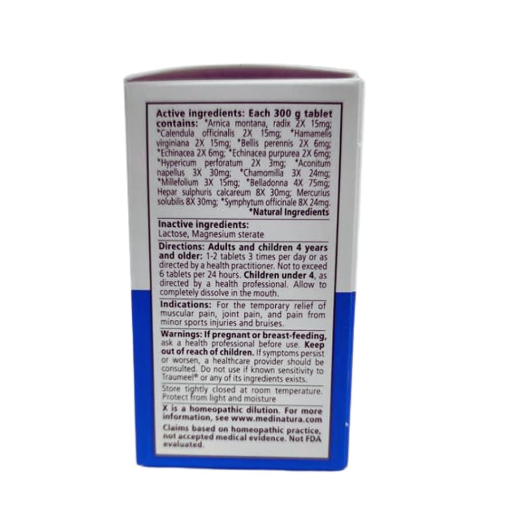MediNatura Traumeel German-made prescription-free formula