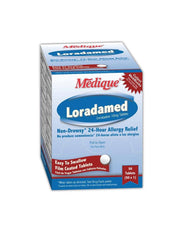 Medique Loratadine tablet for non-drowsy allergy relief
